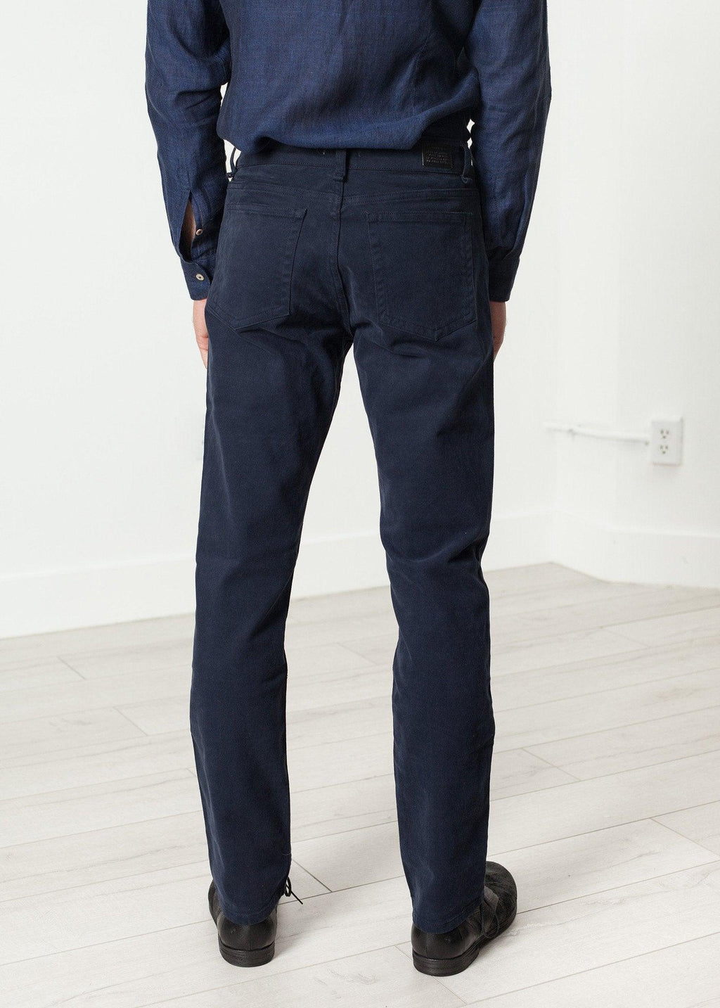 Alex Twill Pant in Navy - linhnguyen3