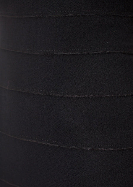 Asymmetric Dress in Black - linhnguyen3