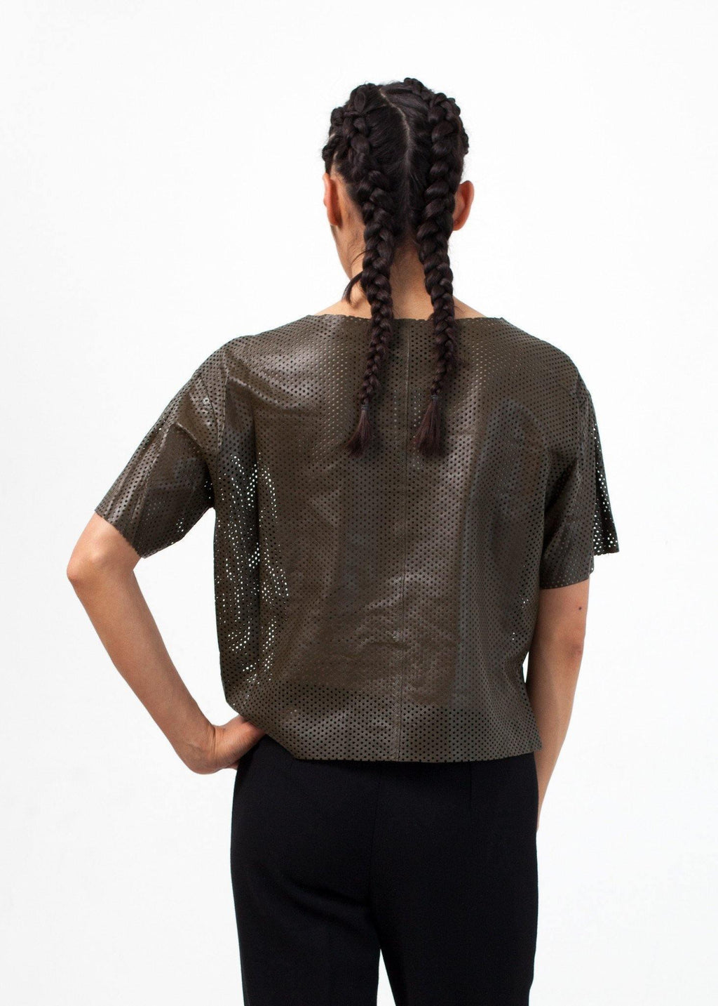 Auralias Leather Top - linhnguyen3