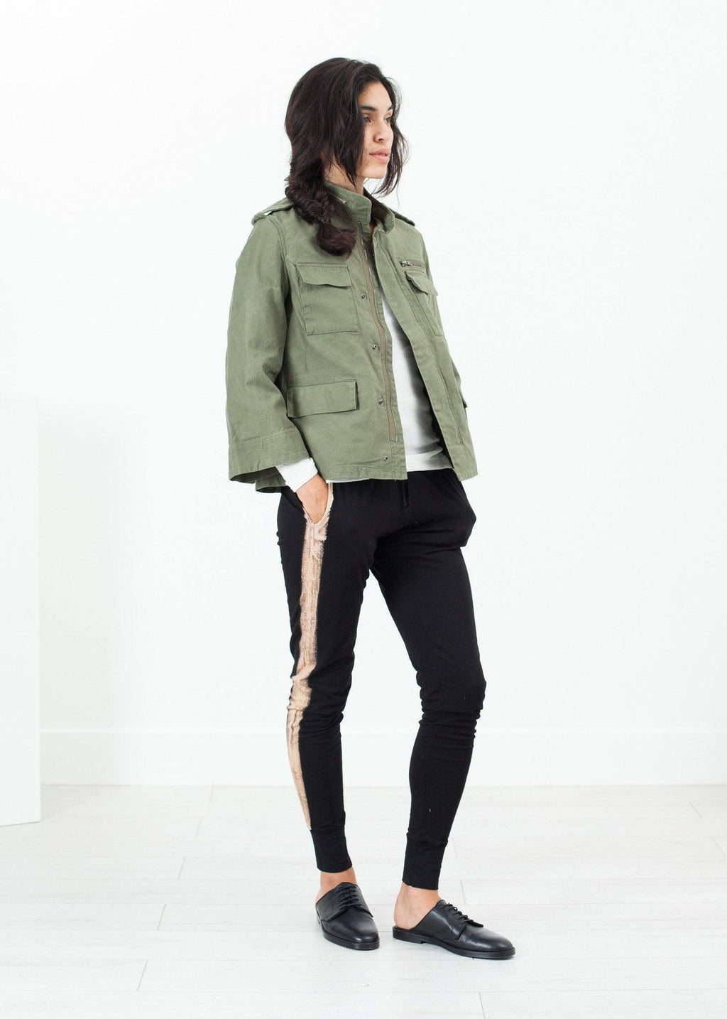Backless Oxford in Black - linhnguyen3