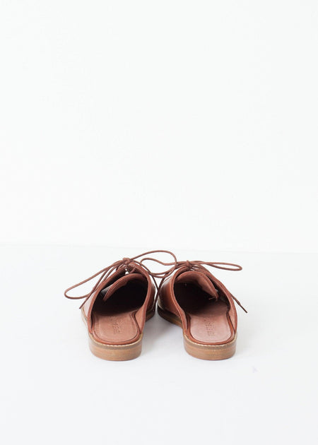 Backless Oxford in Brown - linhnguyen3