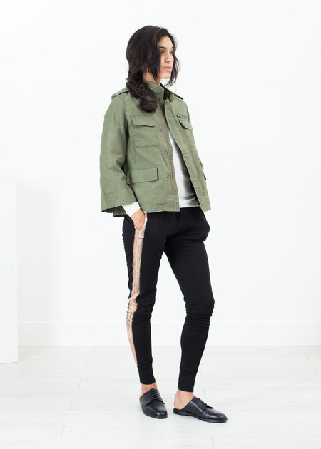 Big Army Jacket in Olive - linhnguyen3