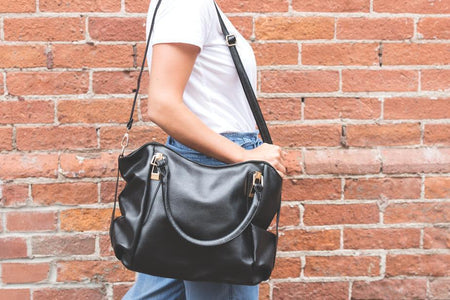 Black Leather Bag - linhnguyen3
