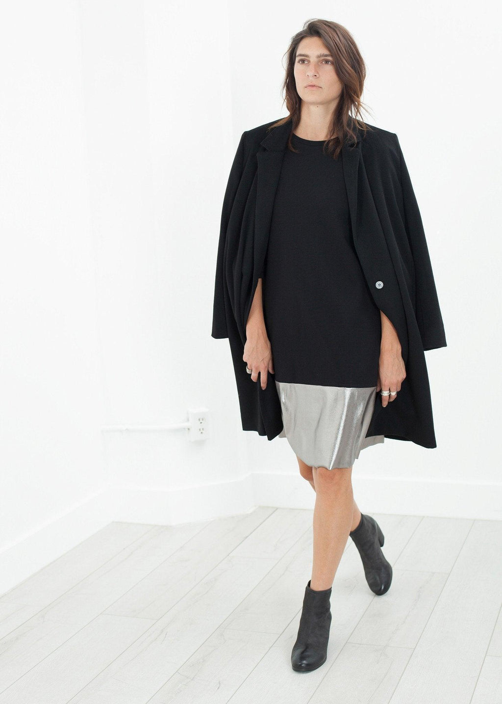 Border Dress in Black/Silver - linhnguyen3