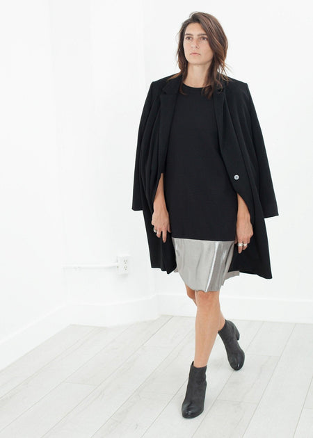 Border Dress in Black/Silver - linhnguyen3