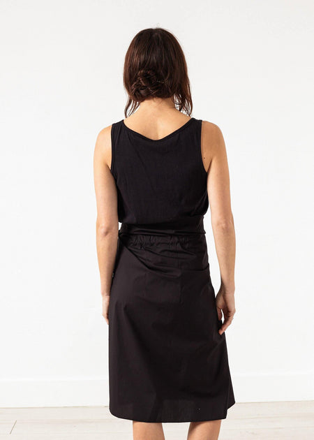 Bow Skirt in Black - linhnguyen3
