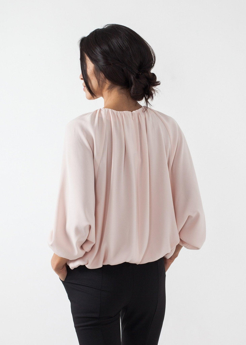 Bubble Peasant Top - linhnguyen3