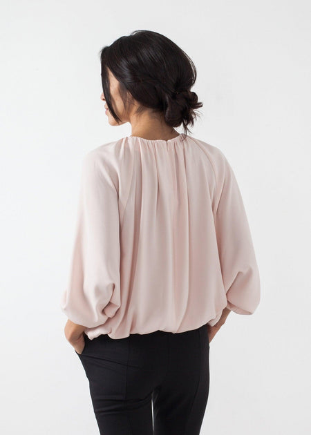 Bubble Peasant Top - linhnguyen3