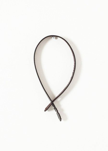 Buckle-less Belt in Black - linhnguyen3