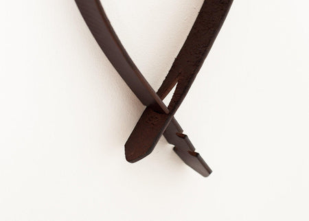 Buckle-less Belt in Brown - linhnguyen3