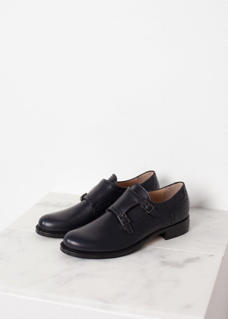 Buckle Shoe in Navy - linhnguyen3