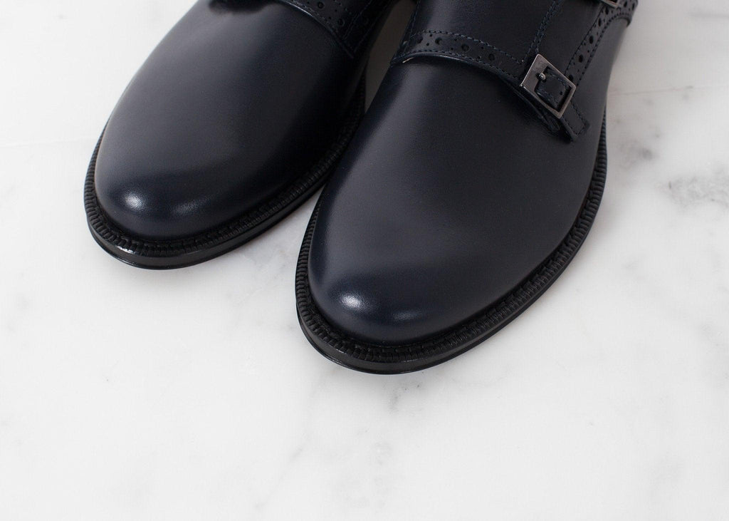 Buckle Shoe in Navy - linhnguyen3
