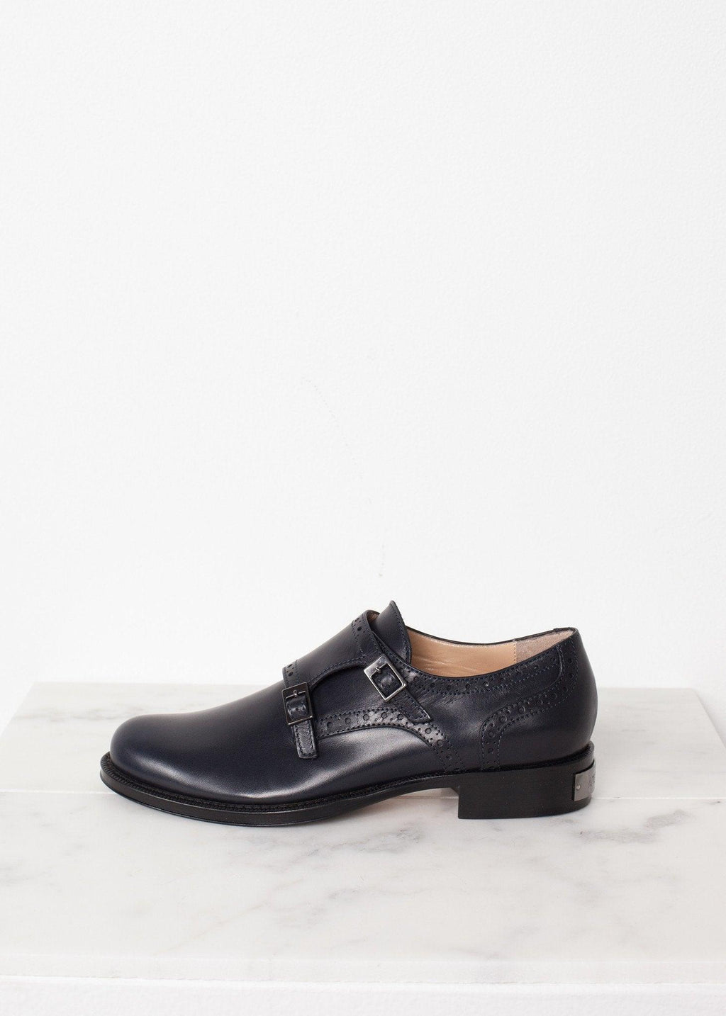 Buckle Shoe in Navy - linhnguyen3