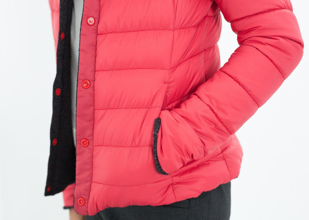 Camelia Reversible Jacket in Black/Red - linhnguyen3