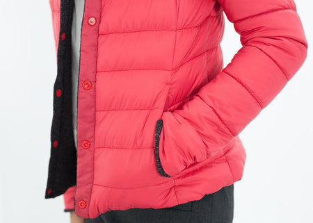 Camelia Reversible Jacket in Black/Red - linhnguyen3