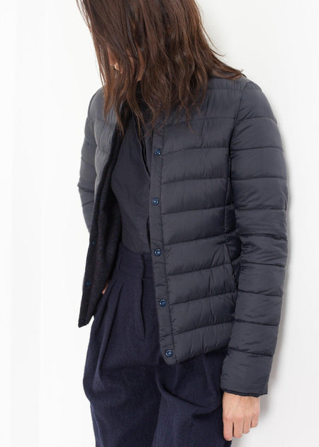 Camelia Reversible Jacket in Navy/Blue - linhnguyen3