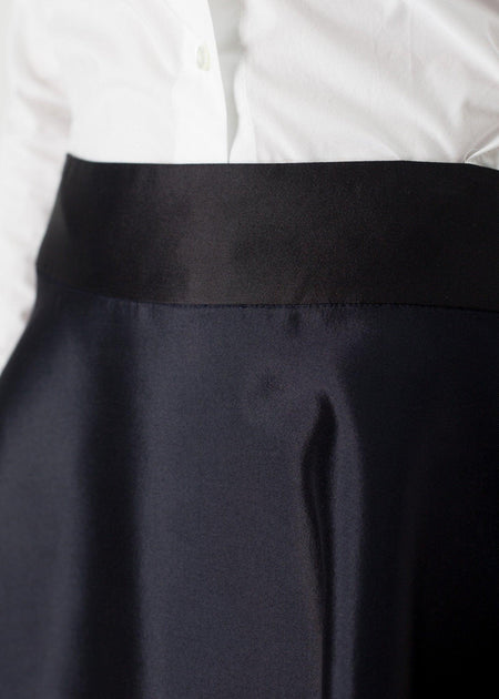 Circle Skirt in Navy - linhnguyen3