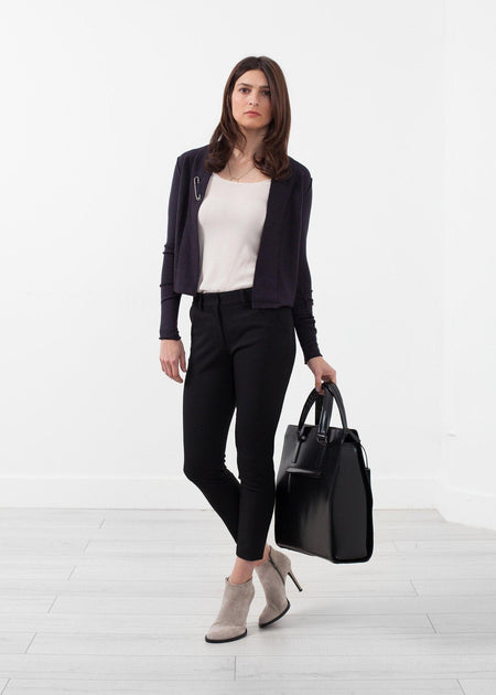 Cropped Shawl Cardigan - linhnguyen3