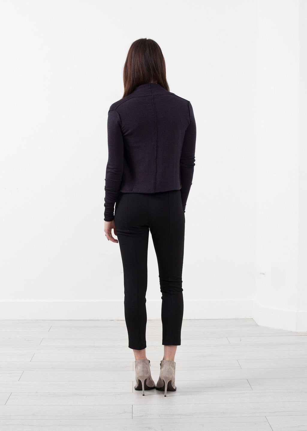 Cropped Shawl Cardigan - linhnguyen3