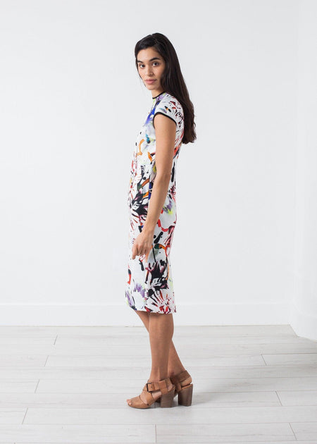 Dream Dress in Painted Floral - linhnguyen3