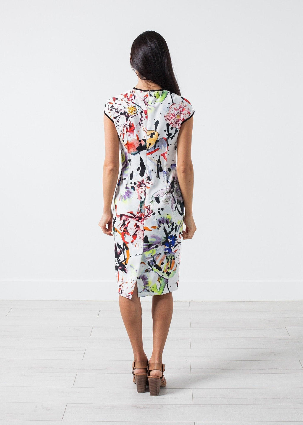 Dream Dress in Painted Floral - linhnguyen3