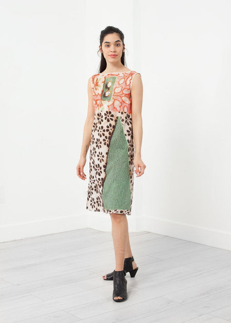 Floral Sleeveless Dress - linhnguyen3