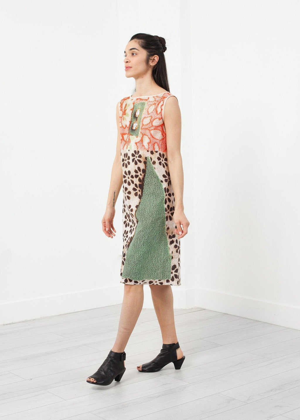 Floral Sleeveless Dress - linhnguyen3
