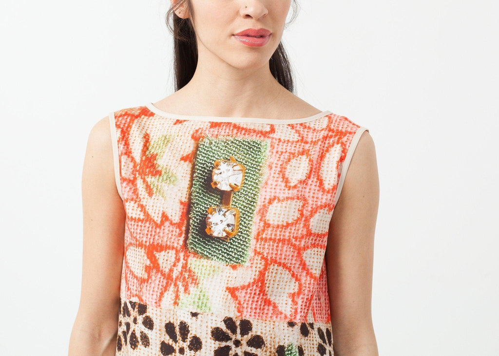 Floral Sleeveless Dress - linhnguyen3