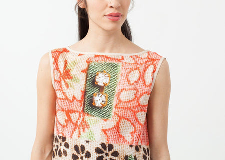 Floral Sleeveless Dress - linhnguyen3