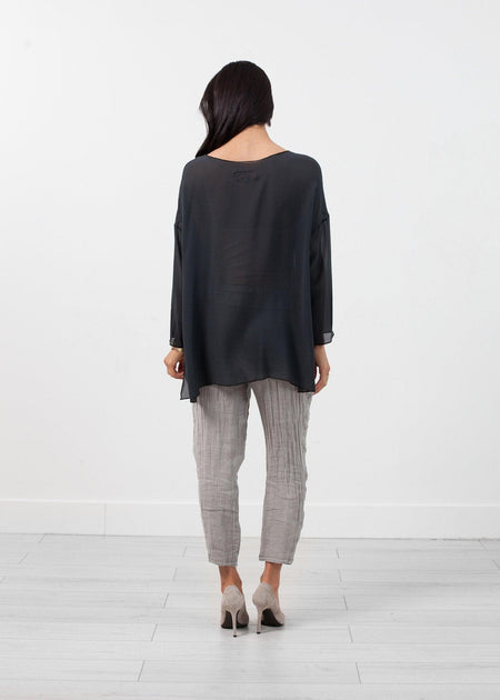 Hand Dyed Silk Top - linhnguyen3
