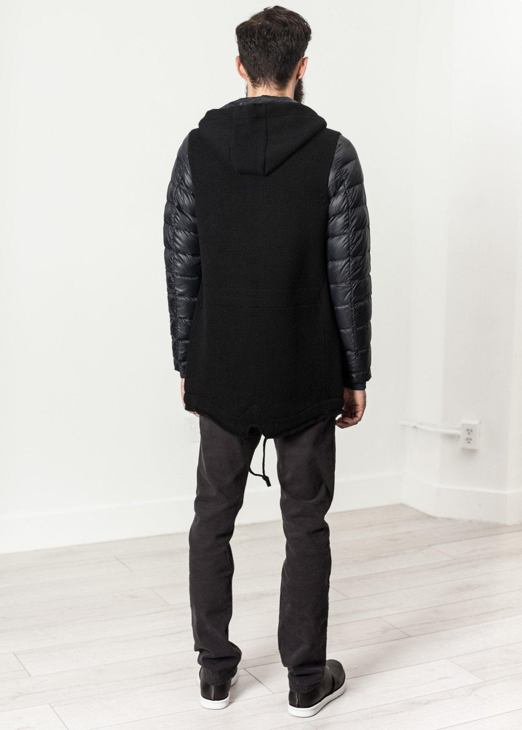 Hooded Parka in Black - linhnguyen3