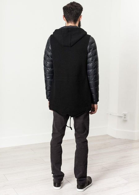 Hooded Parka in Black - linhnguyen3