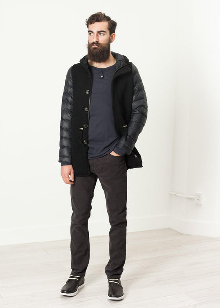 Hooded Parka in Black - linhnguyen3
