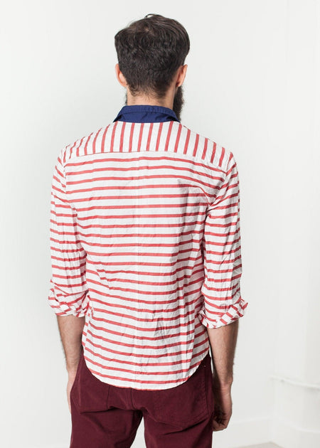 Luke Shirt in Red Stripe - linhnguyen3