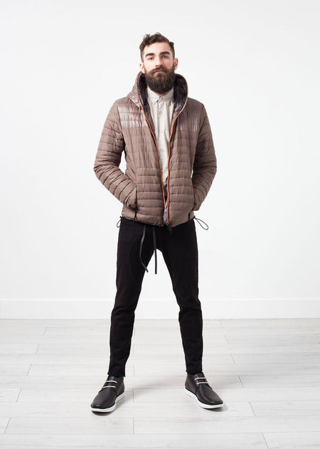Peone Jacket in Khaki - linhnguyen3