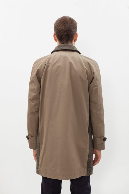 Raglan Maniche Coat in Olive - linhnguyen3